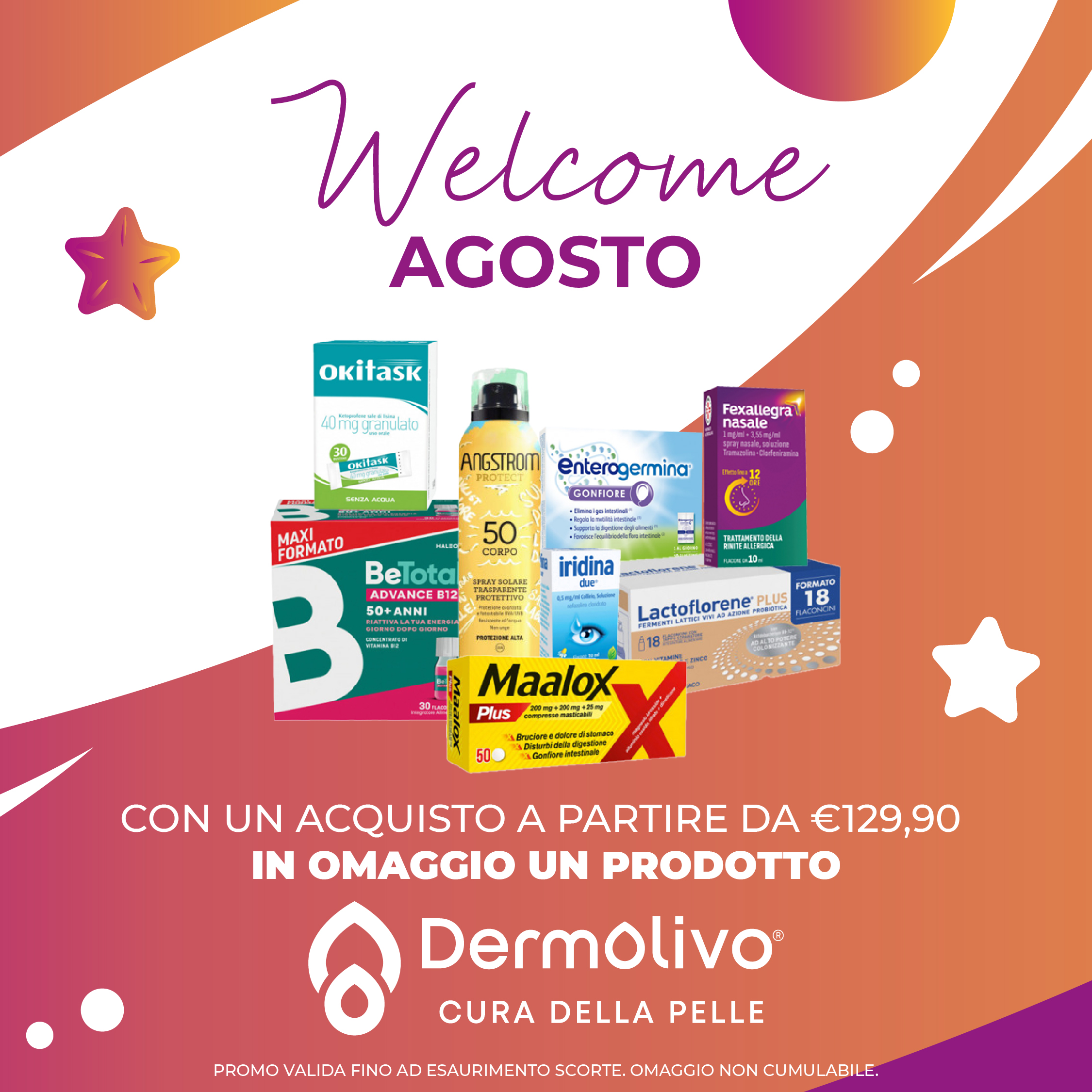promo mese agosto